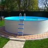 Каркасный сборный морозоустойчивый бассейн Summer Fun круглый-rund 4,2 х 1,2м Chemoform Германия (полный комплект) 4501010025F