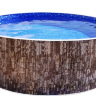 Пленка (лайнер) для круглого морозостойкого бассейна Лагуна 3.66 х 1.40 (0.4/0.4 мм) цвет Мрамор. 5187773