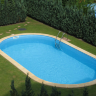 Каркасный сборный морозоустойчивый бассейн Summer Fun овальный-oval 7,0 х 3,5 х 1,5 м Chemoform Германия (скиммер + форсунка) 4501010248KB