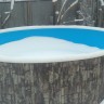 Каркасный бассейн морозоустойчивый Лагуна 3.5 х 1.25м (врезной скиммер + форсунка) Рубин/35016