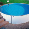 Каркасный сборный морозоустойчивый бассейн Summer Fun круглый-rund 6,0 х 1,2 м Chemoform Германия (скиммер + форсунка) 4501010127KB