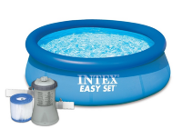 Бассейн надувной Easy Set Pool 2.44х0.61м, фильтр-насос 1250л/ч. 1942л. Intex 28108