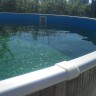 Каркасный бассейн морозоустойчивый Лагуна стальной (Гигабасс) 8 х 4 х 1.5м овальный (вкапываемый) цвет Платина/ТМ608/800400