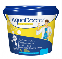 Средство по уходу за водой в бассейне AquaDoctor MC-T 50 кг. (таблетки по 20 гр.)